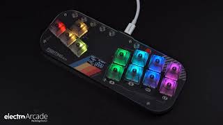 Fighting Box mini HitBox LED WASD controller V3 [upl. by Tiler]