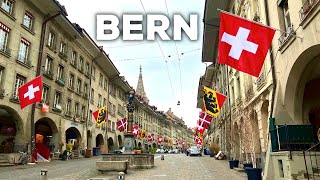 Bern Switzerland  Walking Tour 4K [upl. by Notlrak]