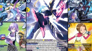 MASTEMON Control The Board  Digimon TCG BT12 Deck Profile [upl. by Agarhs]