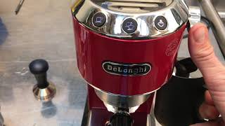 Delonghi EC680  Dedica Review of Espresso Machine [upl. by Nipsirc]