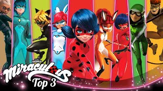 MIRACULOUS  🐞 HÉROES 🔝  TEMPORADA 3  Las Aventuras de Ladybug [upl. by Hgieliak]