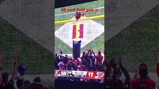 Atlanta falcons make a 48 yard field goal [upl. by Dorella620]