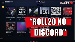 COMO USAR ROLL20 NO DISCORD [upl. by Kahcztiy]