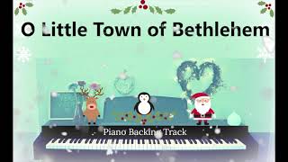 O LITTLE TOWN OF BETHLEHEM  Christmas Backing Track  Verba Vocal [upl. by Nickolaus]