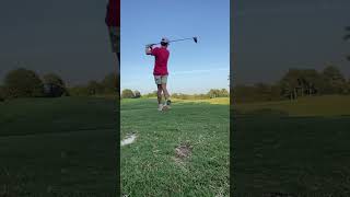 Little push draw off the tee box Just on the right side of the fairway youtubeshorts golfshots [upl. by Mitchell]