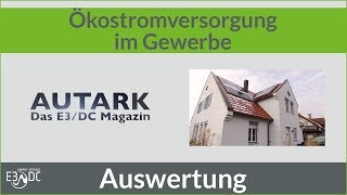 Ökostromversorgung im Gewerbe 2  Die Auswertung [upl. by Clarise570]