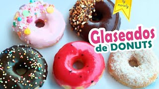 GLASEADOS 🍩 DONUTS o DONAS RECETAS  by MARIELLY [upl. by Brucie862]