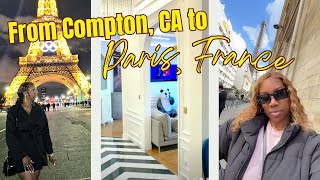 From Compton to Paris Day 1 Airbnb Check in Photoshoot and Dinner [upl. by Teplitz]