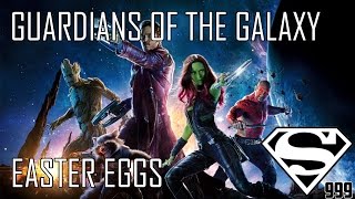 Guardians Of The Galaxy Hidden Easter Eggs amp Secrets [upl. by Ahsieket]