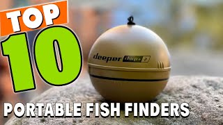 Top 10 Best Portable Fish Finder 2024 [upl. by Sackville]