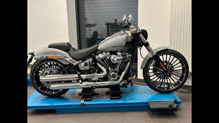 Harley Demontage Softail Breakout 117“ TimeLapse Disassembly Softail Breakout 117quot [upl. by Ainit]