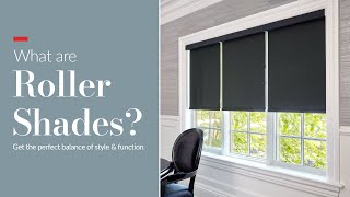 Custom Roller Shades  Window Treatment Ideas [upl. by Truscott]