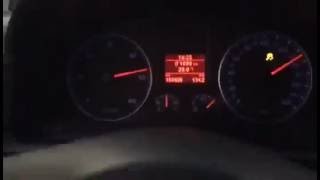 Launch control Acceleration VW Golf 5 20 tdi GT2260 0  175 kmh revlimiter popcorn [upl. by Fast]