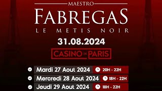 En direct de Paris Répétition 🚨 FÀBREGAS avant Concert Casino de Paris 💃 [upl. by Etat]