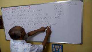 Soln of BiQuadratic Equation Descartes method [upl. by Britton]