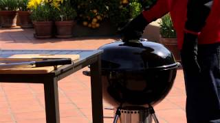 How to Use a Pizza Stone on Your Grill  Weber Grills [upl. by Gilleod531]