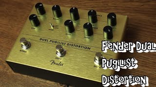 Full Demo and deep dive on the Fender Dual Pugilist Distortion fenderpedalspedaldemos [upl. by Dorene]