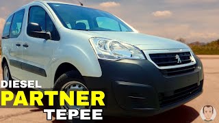 📽Peugeot Partner Tepee 2019 Diesel  ¡Espacio Ahorro y Torque 5 Pasajeros [upl. by Steffie]