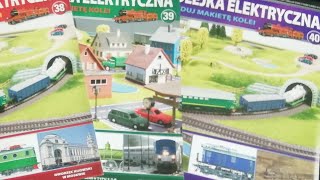 KOLEJKA ELEKTRYCZNA 10 zestaw \3740 Zbuduj Makietę Kolei 187 H0  rozruch na makiecie [upl. by Idid395]