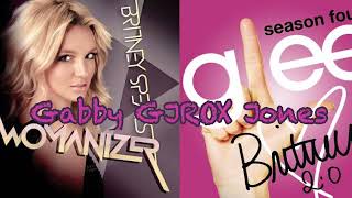 Womanizer  Britney Spears vs Glee Cast [upl. by Zasuwa508]