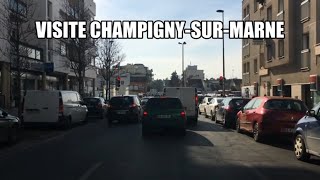 Visite ChampignysurMarneRoote 4K Drinving Region de france [upl. by Enirahtac]