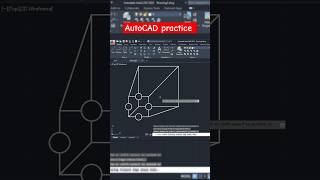 Autocad mechanical practice drawing  2d drawing  autocad tutorial in hindi  autocad 2d [upl. by Tarryn]