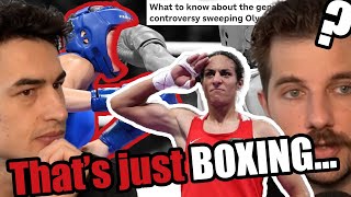 Boy Boy React to the INSANE Olympic Boxing Controversy [upl. by Odareg]