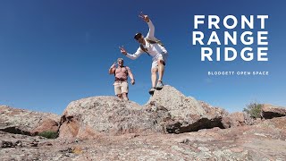 We got way off trail  Front Range Ridge Hike in Colorado Springs  Blodgett Open Space  4K [upl. by Gilli]