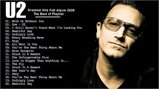 U2 Greatest Hits Song Playlist  U2 Greatest Hits Full Album 2024  Best Rock Songs 80s 90s [upl. by Adeehsar]