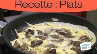 Comment faire un omelette aux cèpes [upl. by Anemolif665]