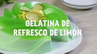 GELATINA DE REFRESCO DE LIMÓN [upl. by Ylimme]