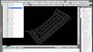 SCAD DAO Spatial Arpentage avec AutoCAD Map Lotissement [upl. by Aerahs806]