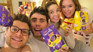 ZALFIE amp JANYA EASTER EGG HUNT [upl. by Corabelle550]