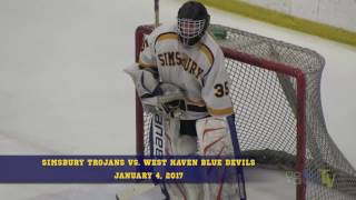 SHS Trojans Boys Hockey January 4 2017 [upl. by Kasper]