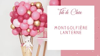 DIY Comment réaliser une montgolfière [upl. by Eamon]