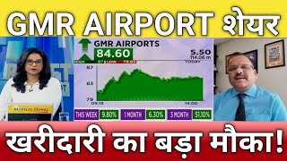 🔴GMR infra share next Target  gmr airport share anelysis  gmr airport share news today [upl. by Adyol]