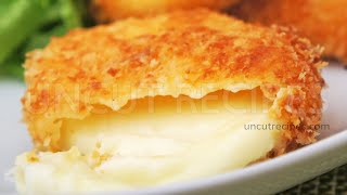 Fried Mozzarella Cheese Recipe  Mozzarella Sticks Alternative   Uncut Recipes [upl. by Melitta]