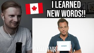 Reaction To Will Arnett Teaches You Canadian Slang [upl. by Anigal]