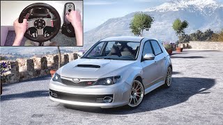 Forza Horizon 5  2008 Subaru WRX STI Steering wheel  Shifter Gameplay [upl. by Sanjiv]