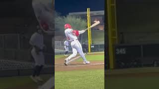 Robert Hassell rips a ball to right for a base knock nationals prospects [upl. by Tare]