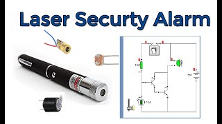 Laser Light LDR Security Alarm System [upl. by Ibok348]