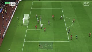 EA SPORTS FC 25 online goal Almiron [upl. by Yajiv]