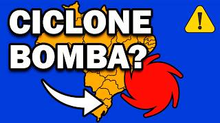 URGENTE quotCICLONE BOMBAquot DEVASTADOR ATINGIRÁ A REGIÃO SUL DO BRASIL CICLONE NA REGIÃO SUL [upl. by Casar]