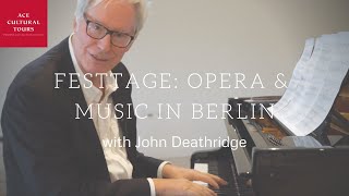 John Deathridge Festtage Opera amp Music in Berlin [upl. by Sashenka]