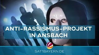 AntiRassismusProjekt in Ansbach Realschule mit Song gegen Fremdenhass [upl. by Airitac]