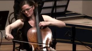 CPE Bach  Cello concerto in A Major Wq 172  Monika Leskovar [upl. by Nottirb]