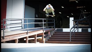 Ryan Decenzo Vs The Berrics Loading Dock Rail [upl. by Tobias]