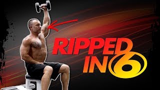 6 Minute Triceps Workout Dumbbells Only [upl. by Tehcac89]