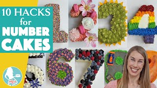 10 Hacks for Number Cakes [upl. by Cello898]