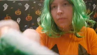 ASMR Face Painting Getting Friends ready for Halloween Party LOFI [upl. by Niarda]